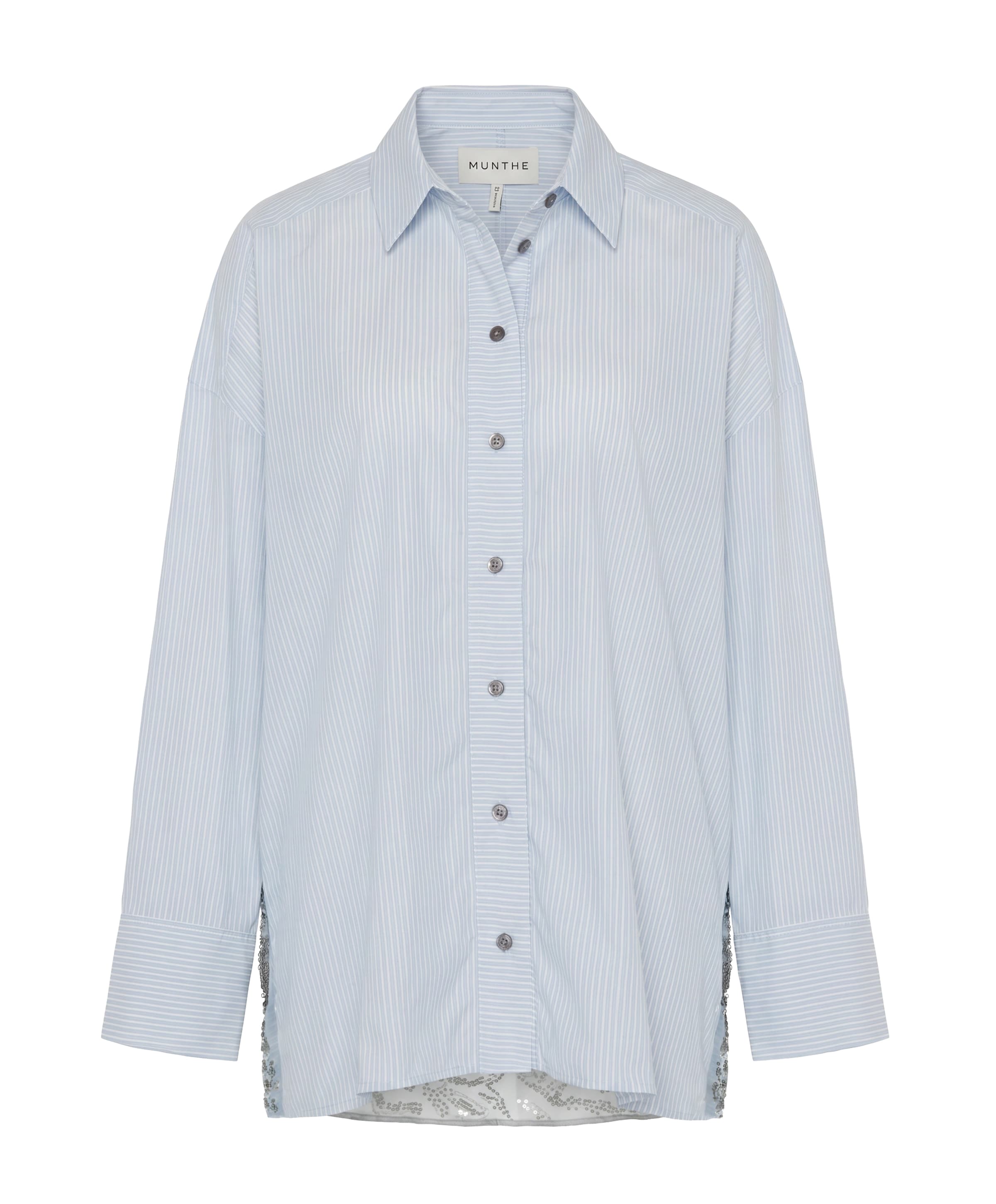 Dames blouse blauw