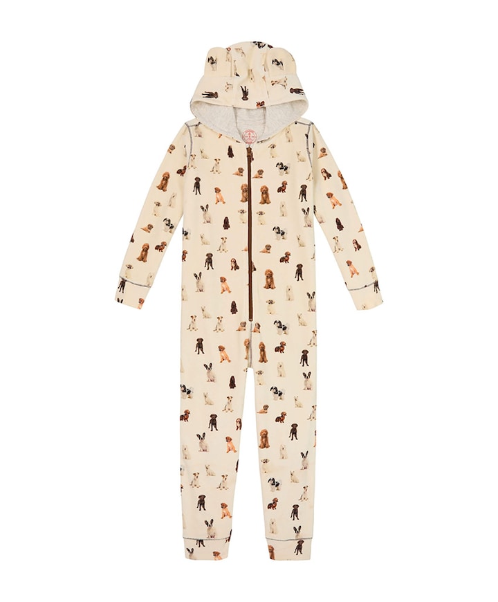 Uniseks pyjamaset  ecru