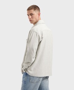 Heren overshirt beige