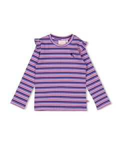 Meisjes longsleeve paars