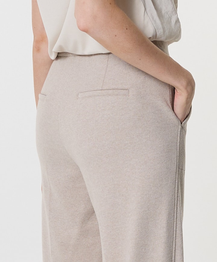 Ava utility dames broek beige