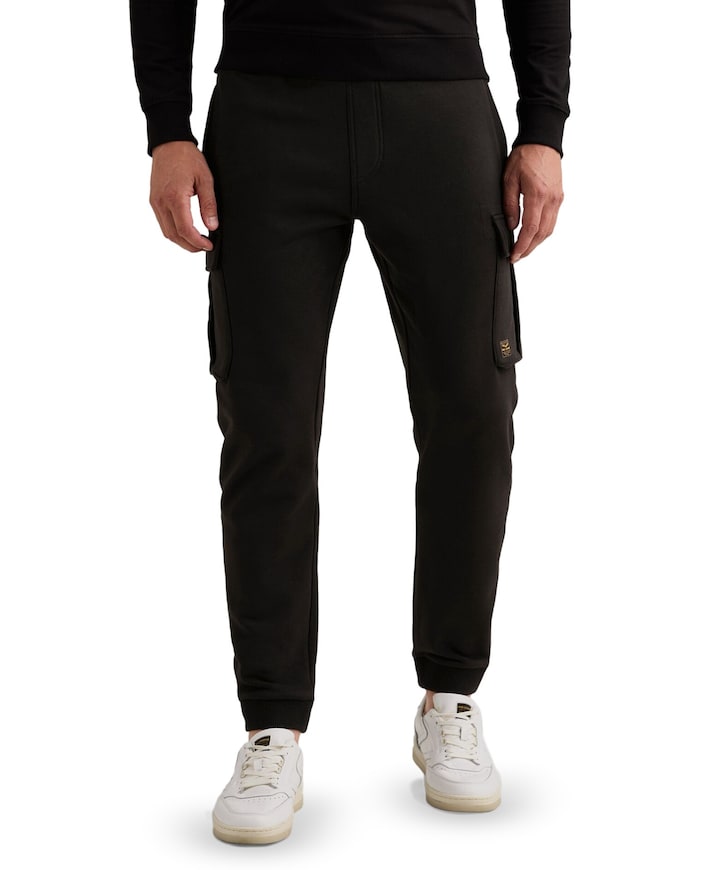 AIRSTREAMER SWEAT CARGO PEACHED TE heren broek zwart