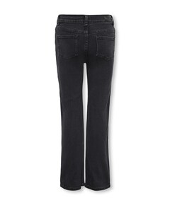 KOGJUICY HW RHINESTONE WIDE LEG DNM meisjes jeans zwart