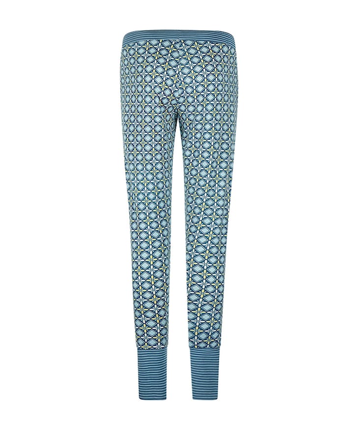 Dames pyjamabroek blauw