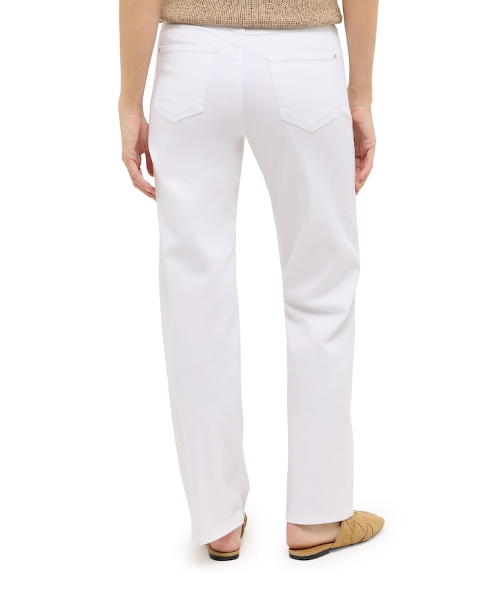 Lara dames jeans wit