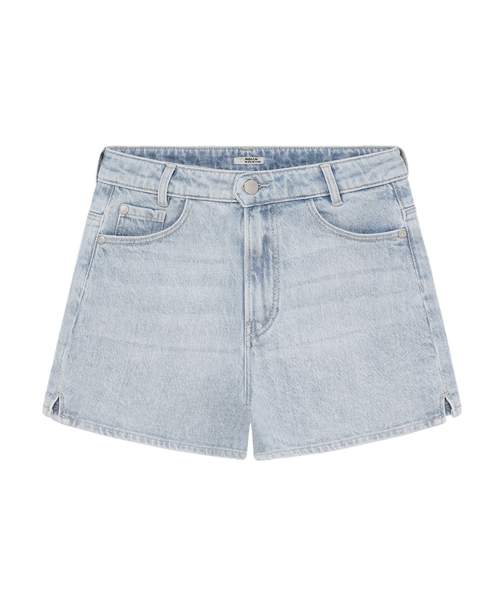 Wide Denim Light meisjes korte broek blauw