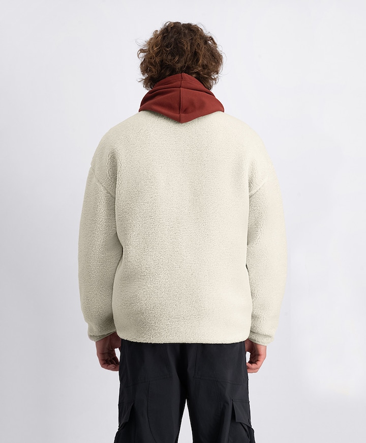 X POEDERBAAS jas ecru