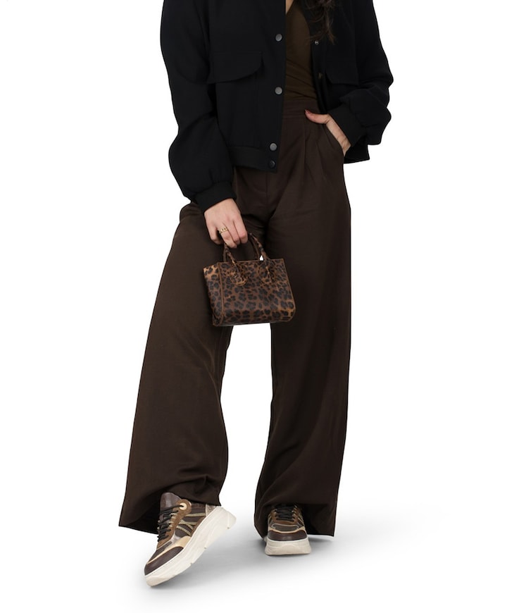 Jana dames sneakers bruin