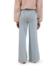 Abby Strass dames jeans blauw