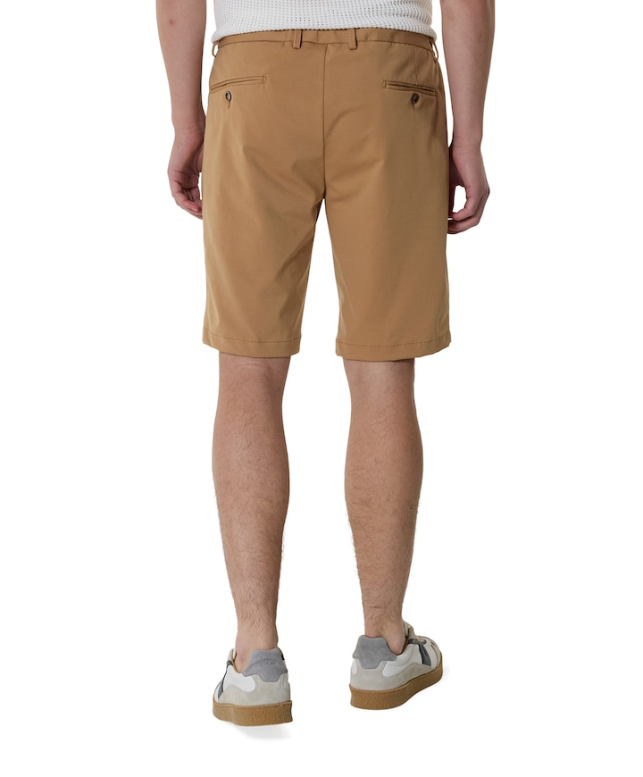 heren korte broek beige