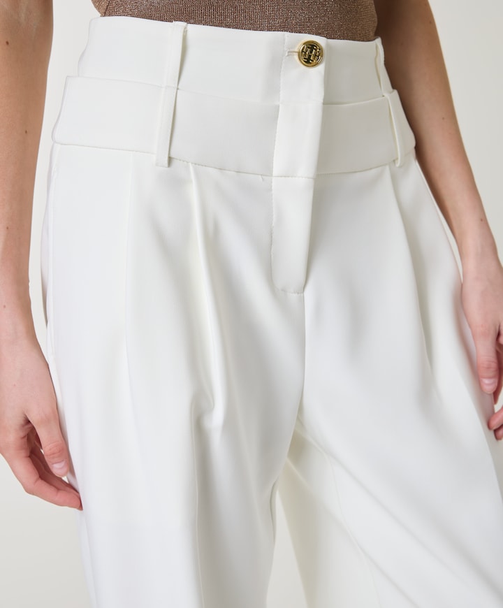 Melodi dames broek beige