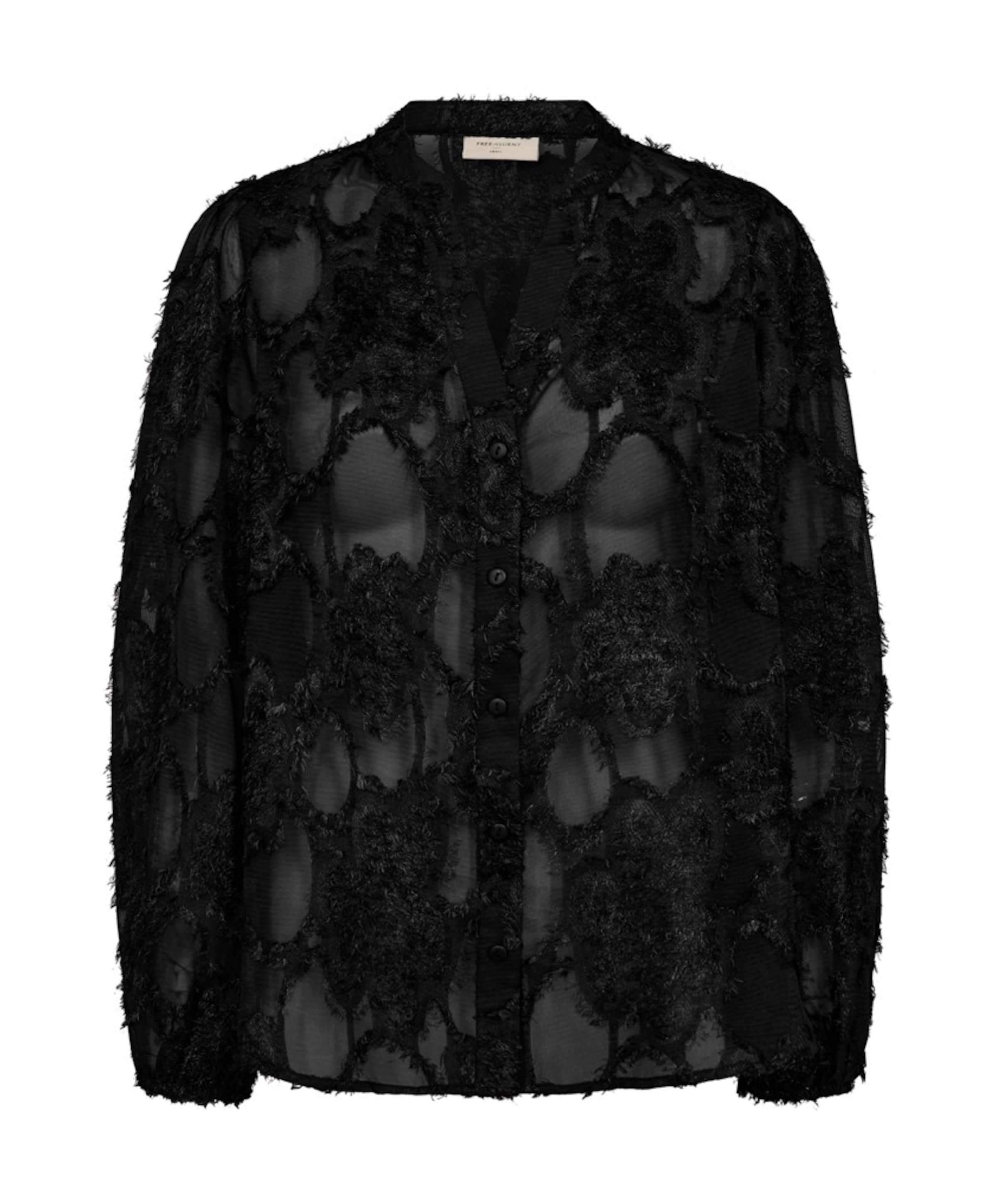 Dames blouse zwart