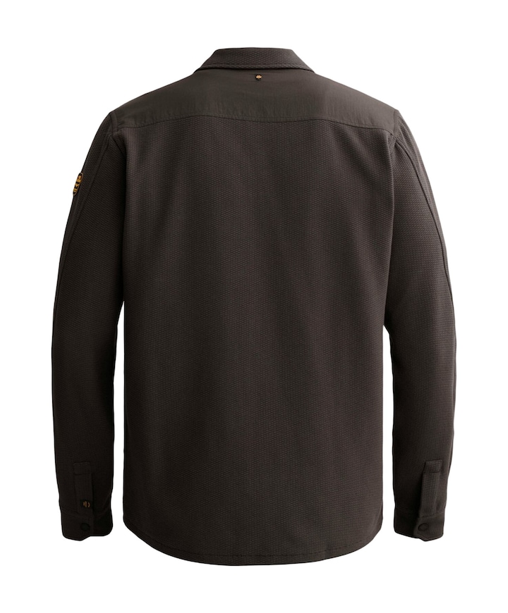 Heren overshirt zwart