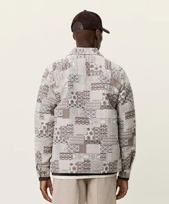 Heren overshirt beige