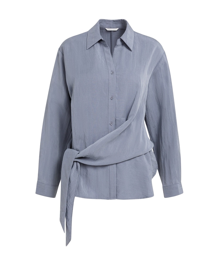 Dames blouse grijs