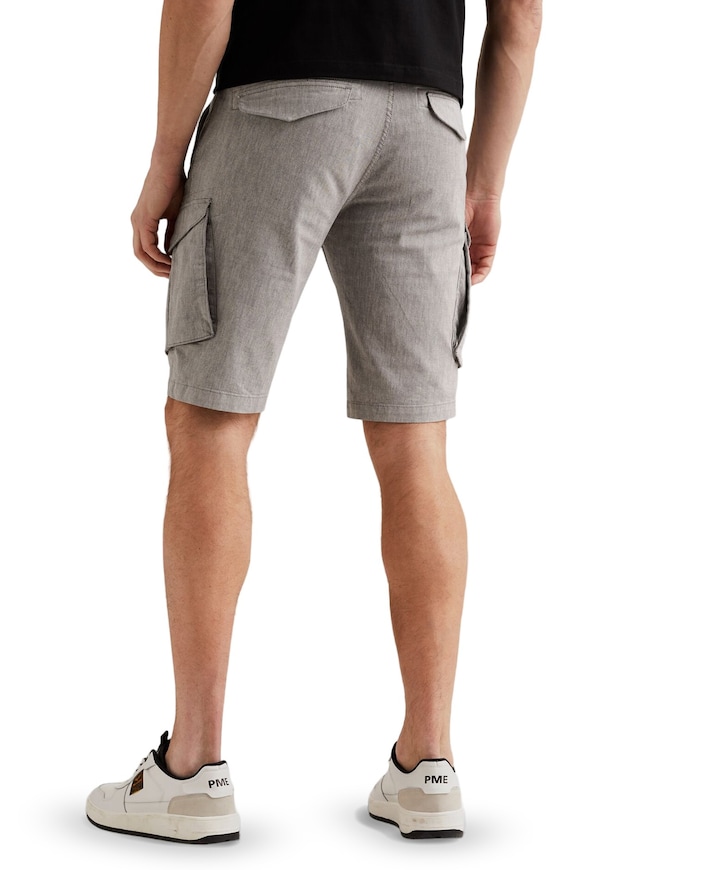JETHEED CARGO SHORTS GREY INDIGO W heren korte broek grijs