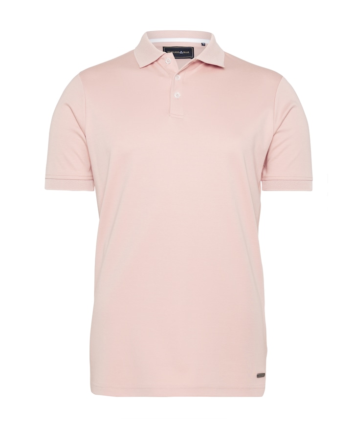 Heren polo roze