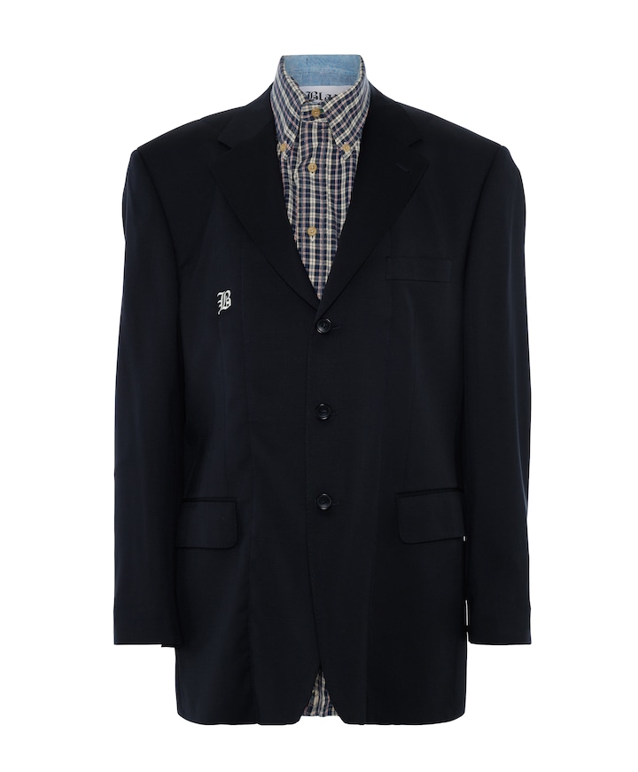Dames blazer blauw
