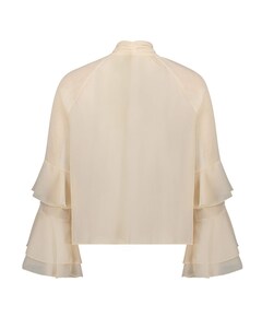 Dames blouse beige