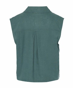Dames gilet groen