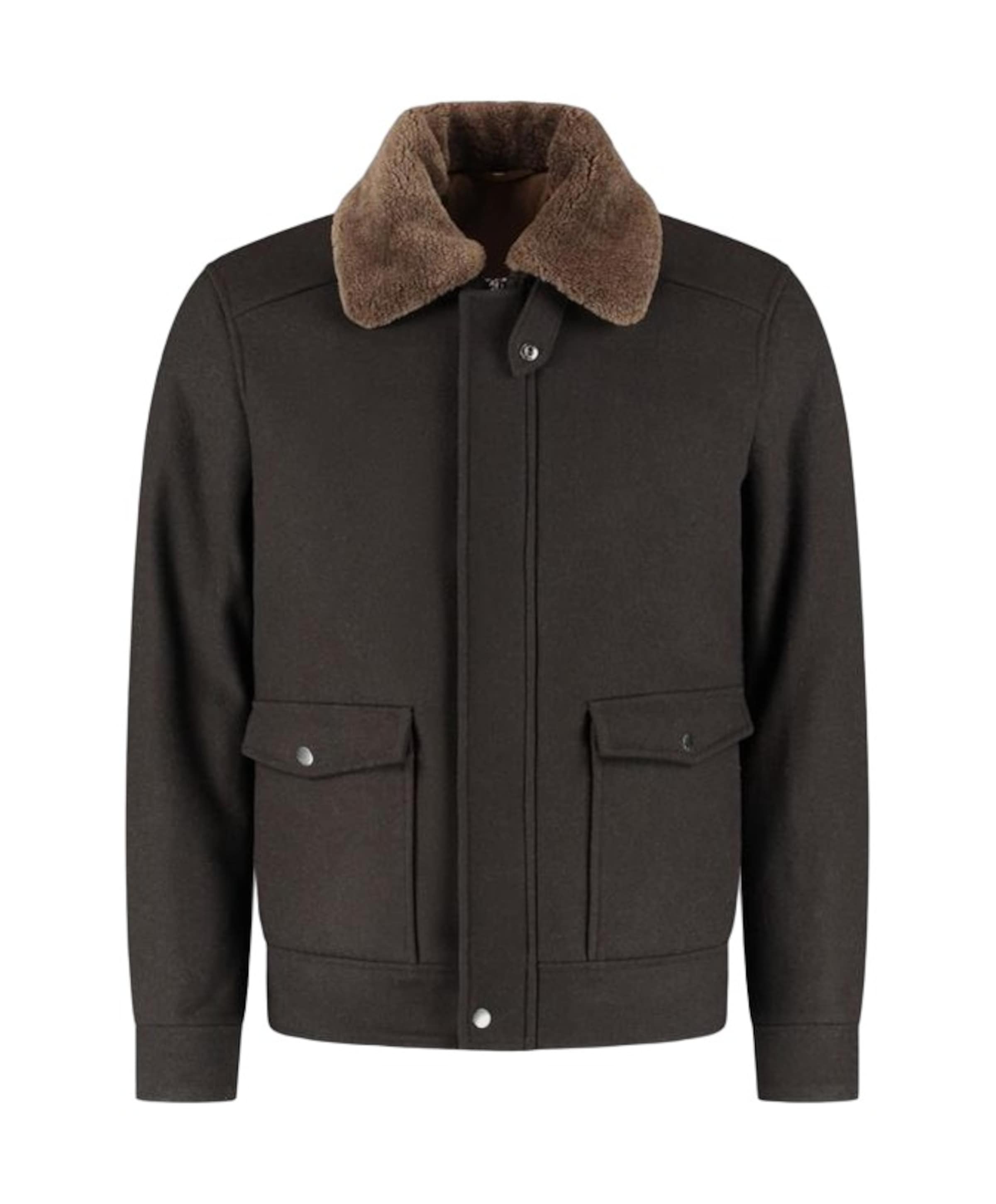 Heren jas bruin