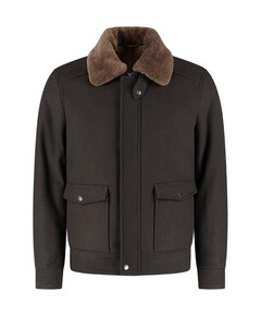 Heren jas bruin