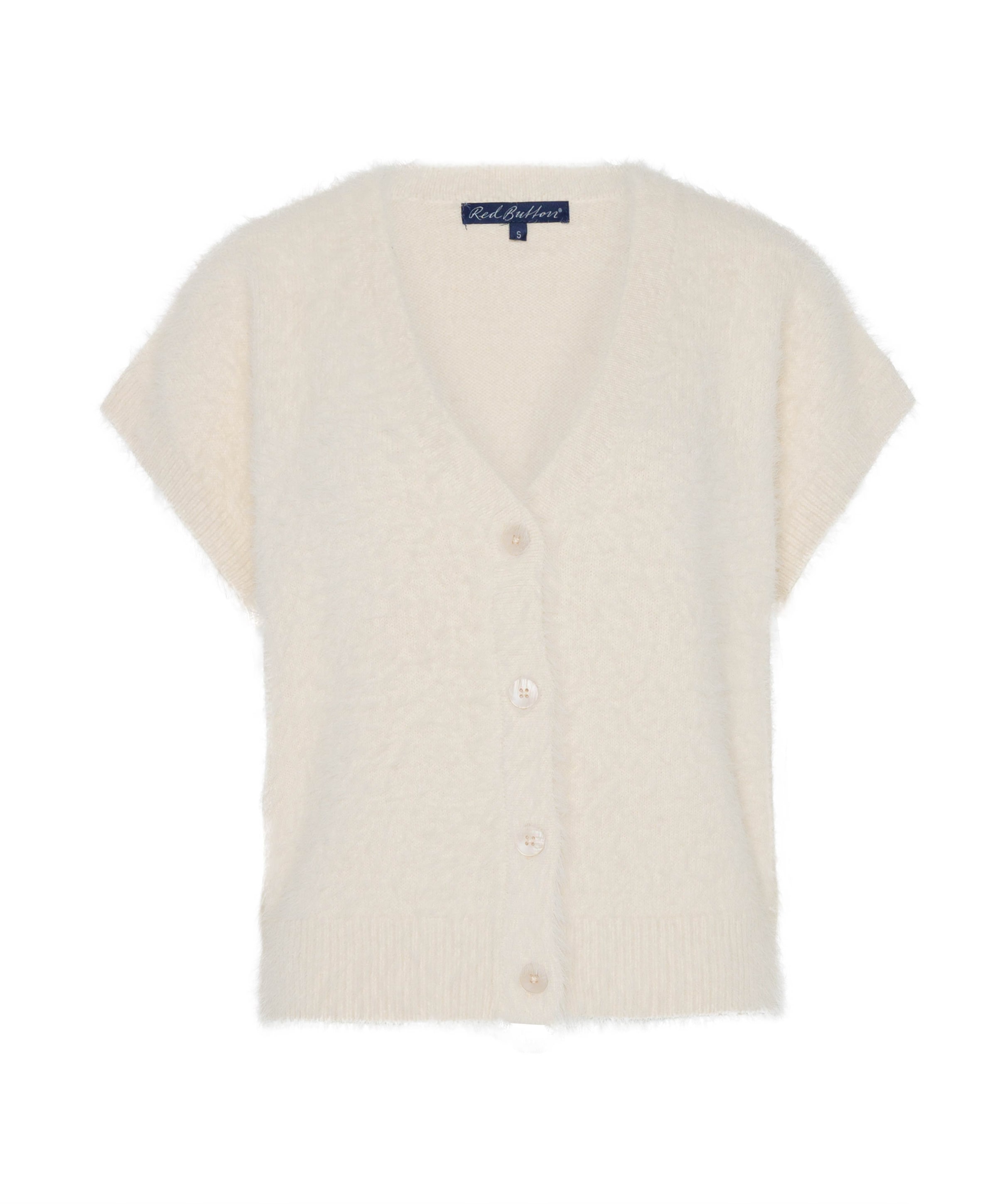 Dames gilet ecru
