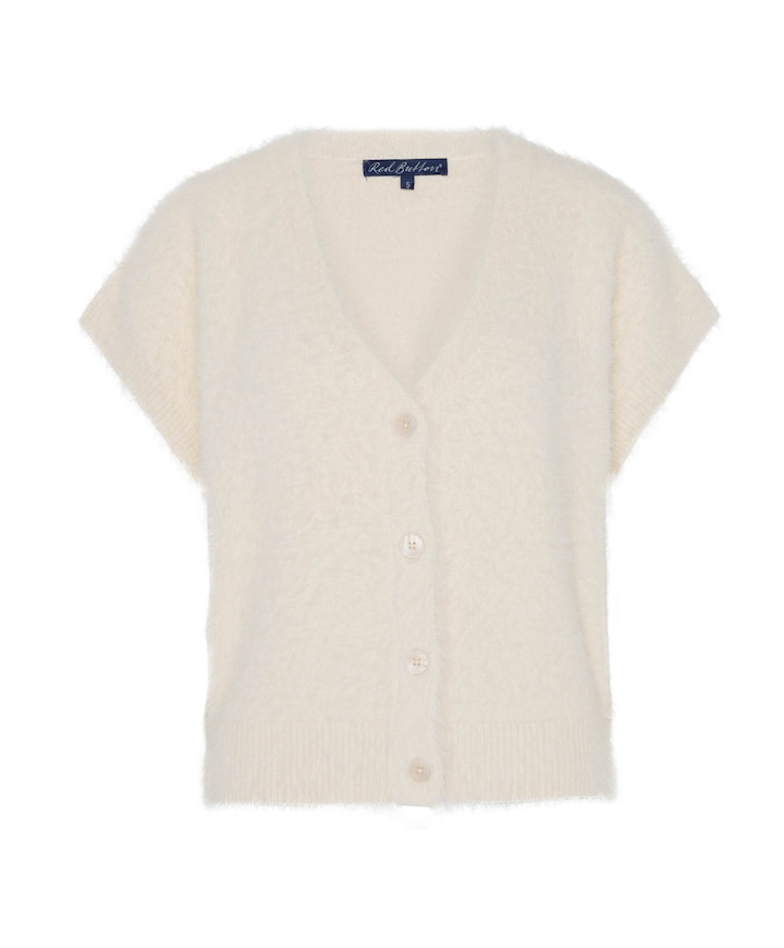 Dames gilet ecru