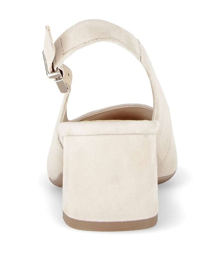 dames slingbacks beige