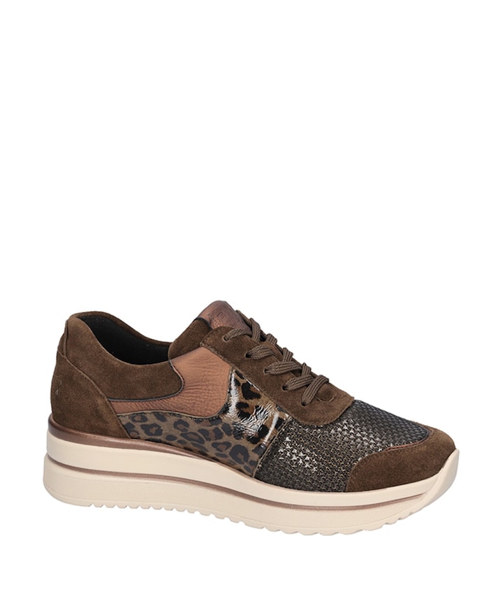 Luana dames sneakers bruin