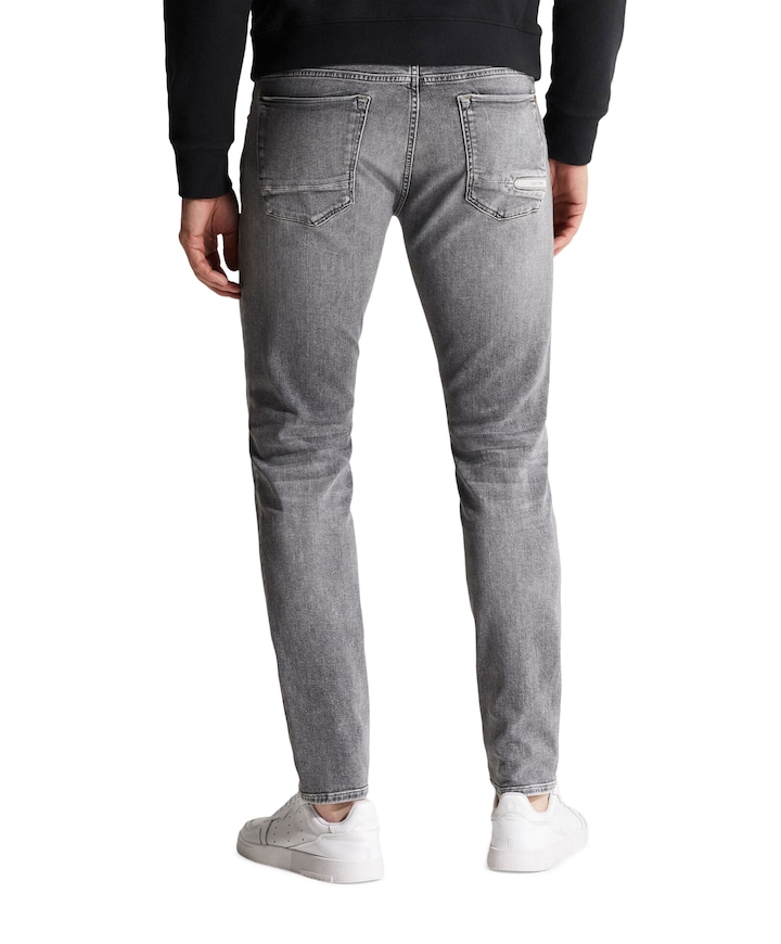 RISER SLIM MEDIUM COAL GREY heren jeans grijs