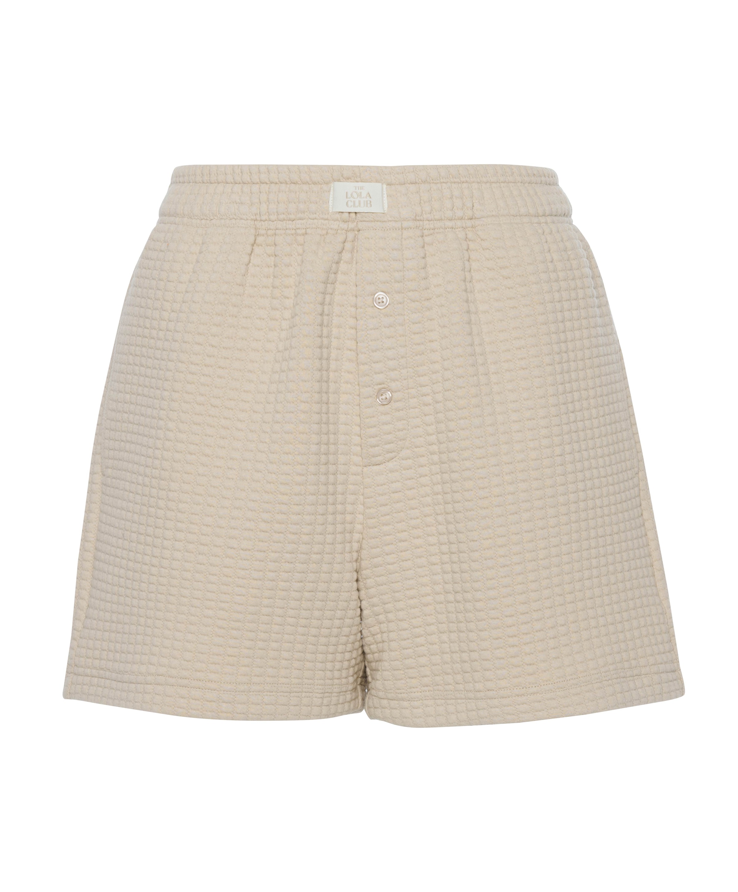 Dames korte broek beige