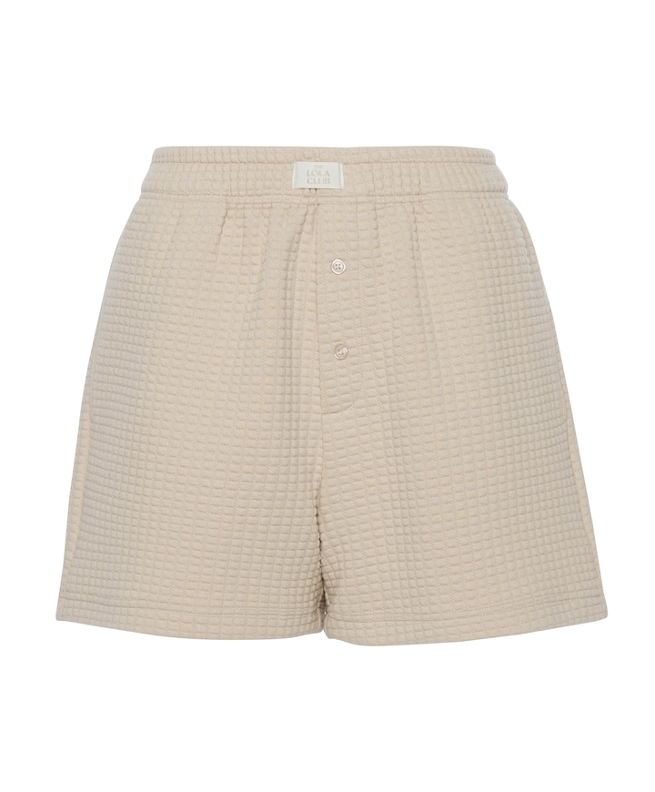Vrije tijd short beige
