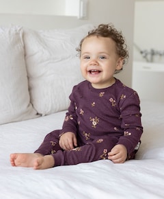 Pyjamaset bordeaux