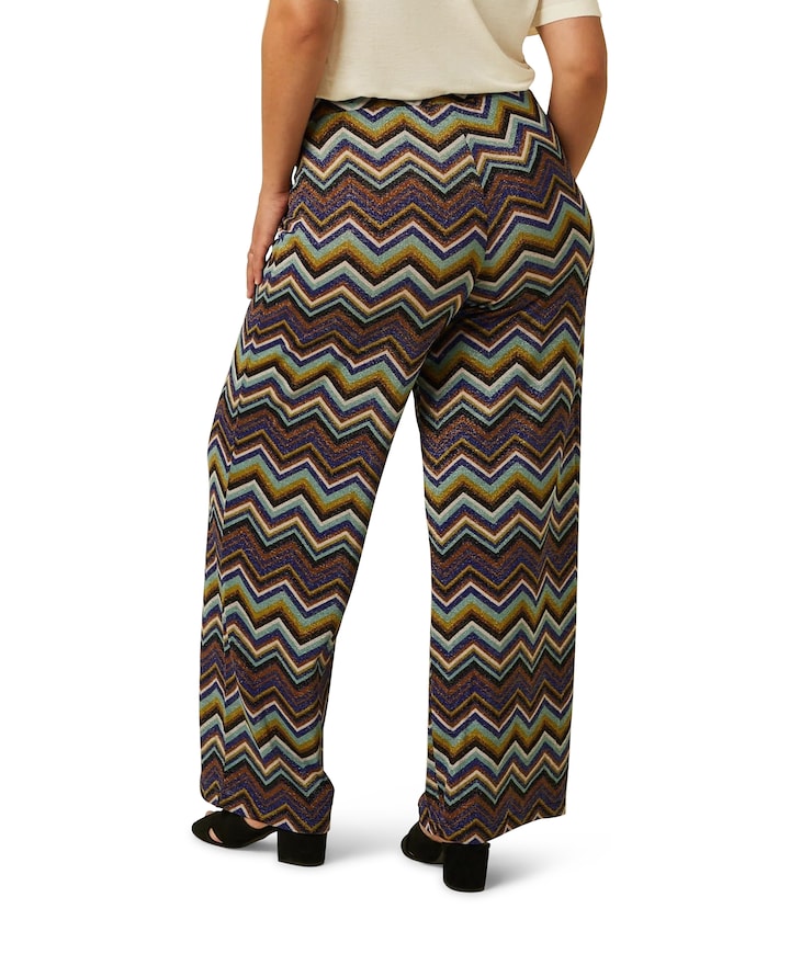 Sara Shio dames broek blauw