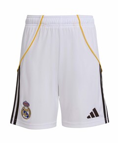 Real H Sho Y jongens short wit