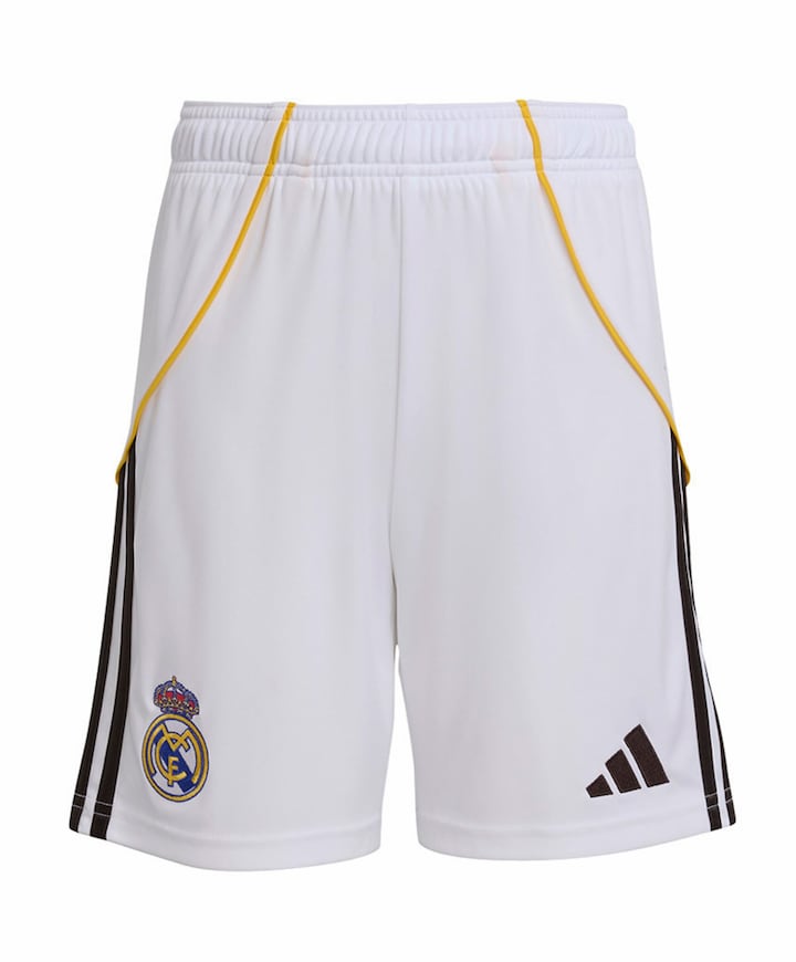 Real H Sho Y jongens short wit