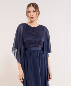 Dames sjaal blauw