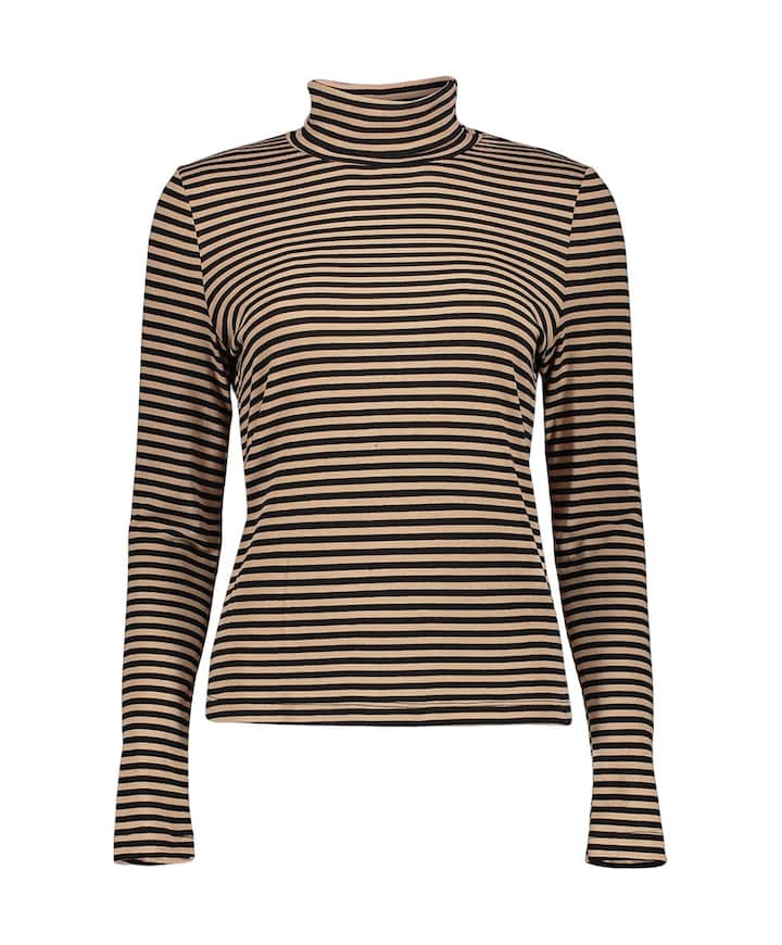 Dames longsleeve beige