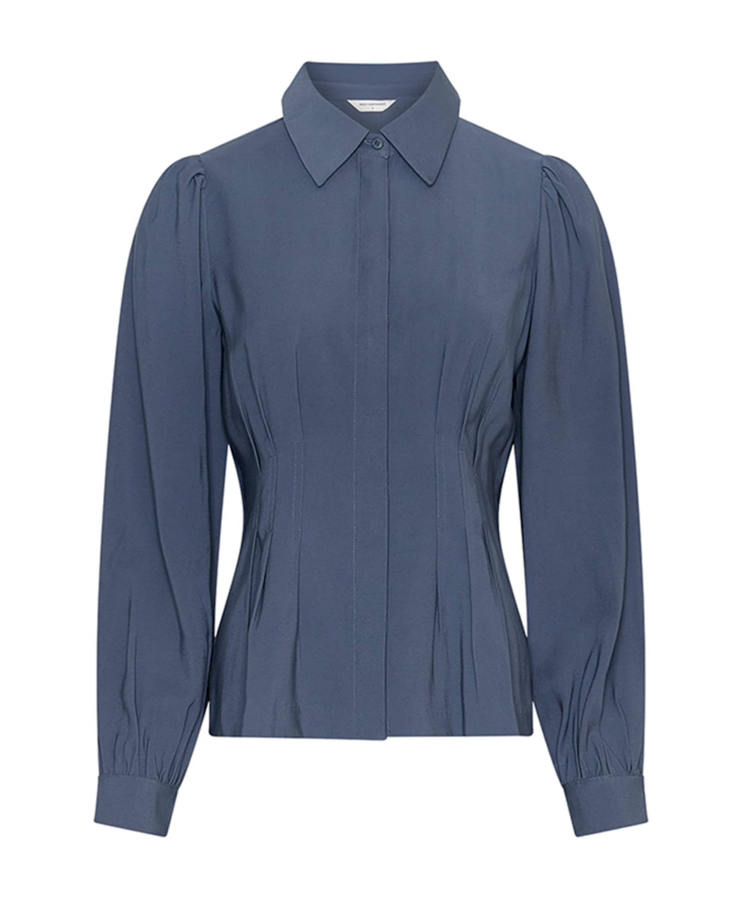 Dames blouse blauw