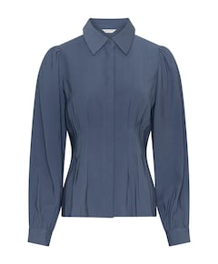 Dames blouse blauw