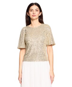 Dames top beige