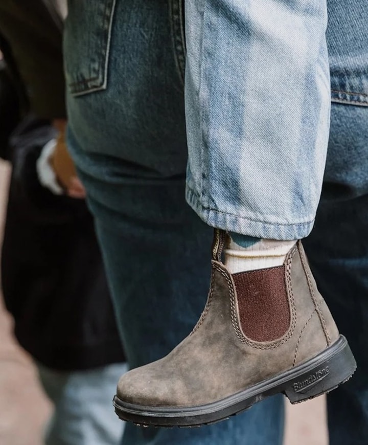 uniseks boots  bruin