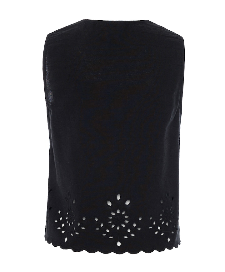 Dames gilet zwart