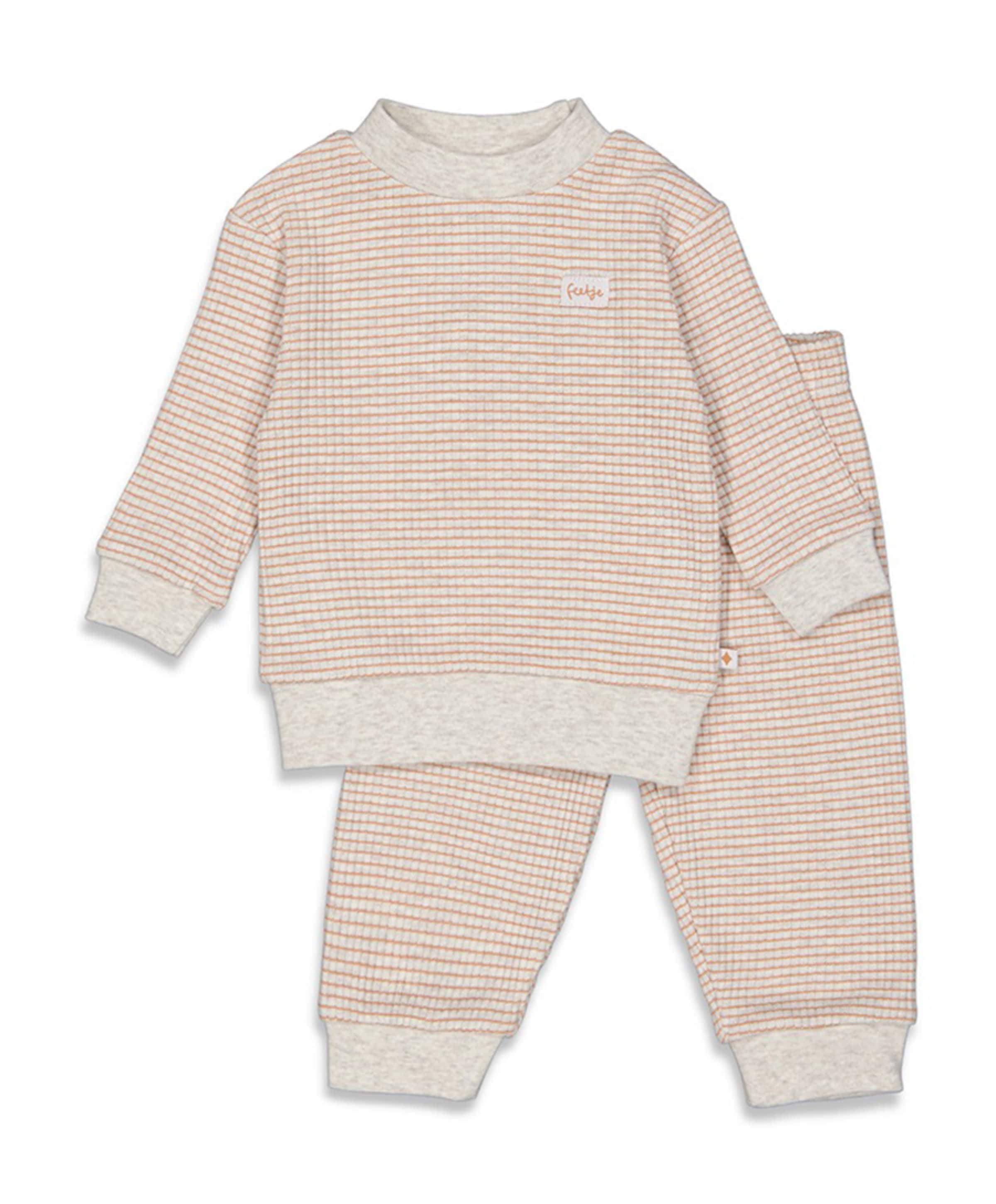 Uniseks pyjamaset  bruin