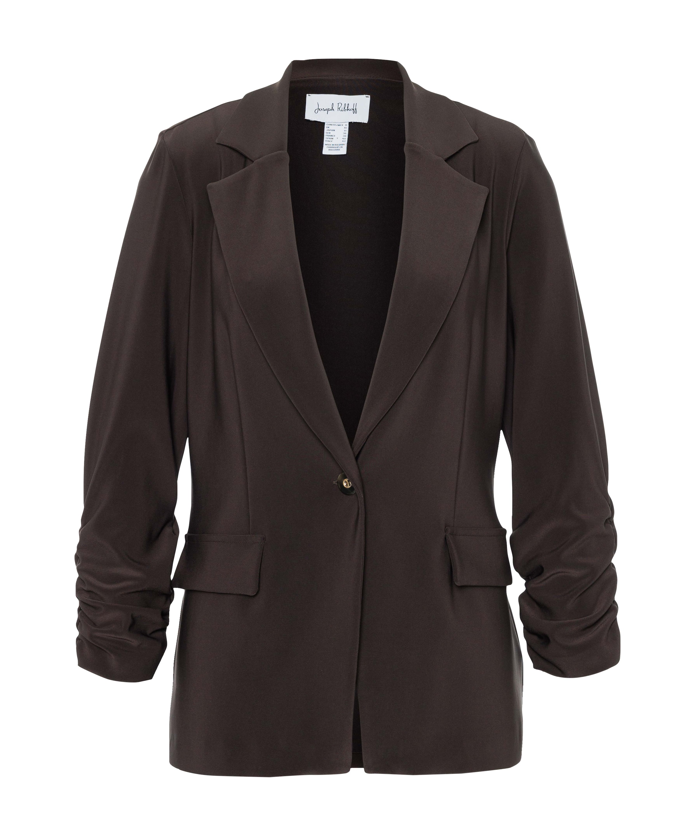 Dames blazer bruin