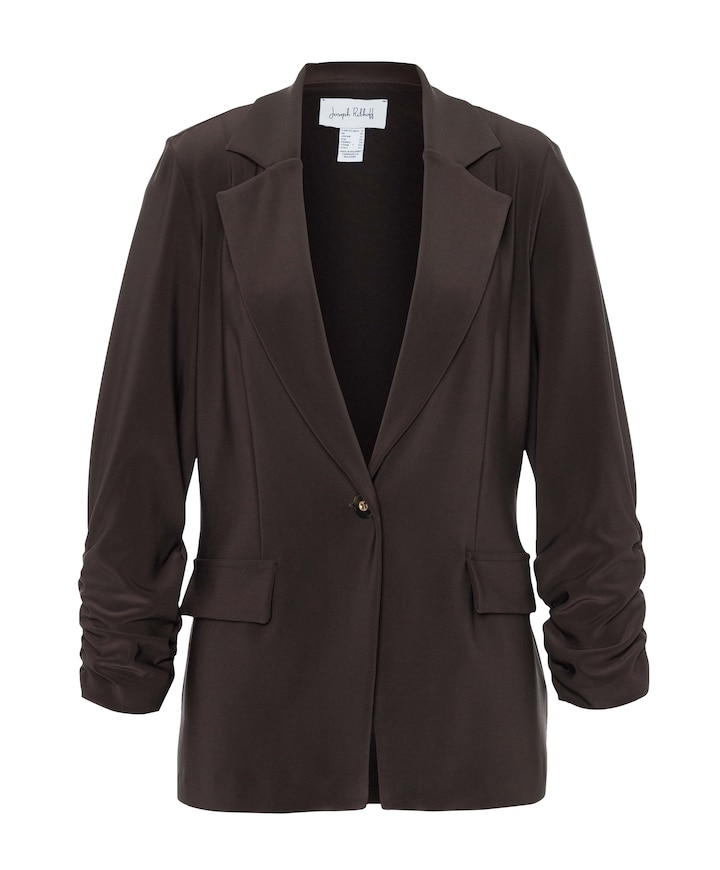Dames blazer bruin