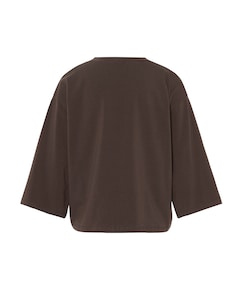 Dames longsleeve bruin