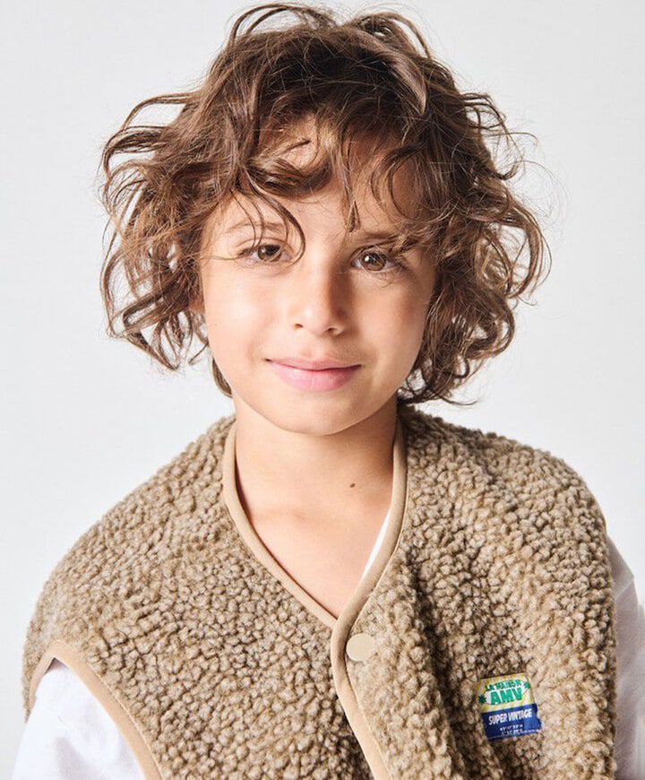 Uniseks gilet  bruin