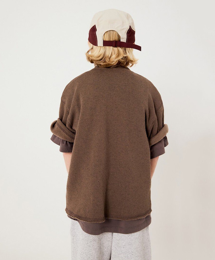 Uniseks T-shirt bruin